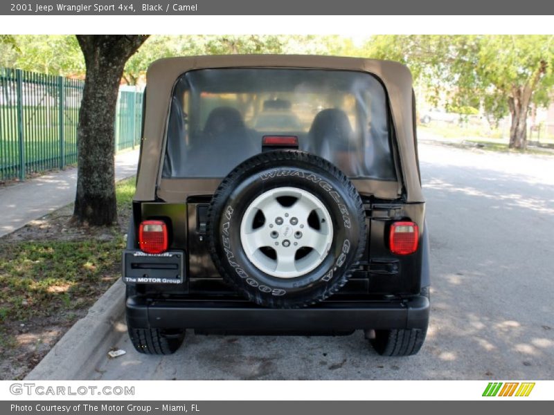 Black / Camel 2001 Jeep Wrangler Sport 4x4