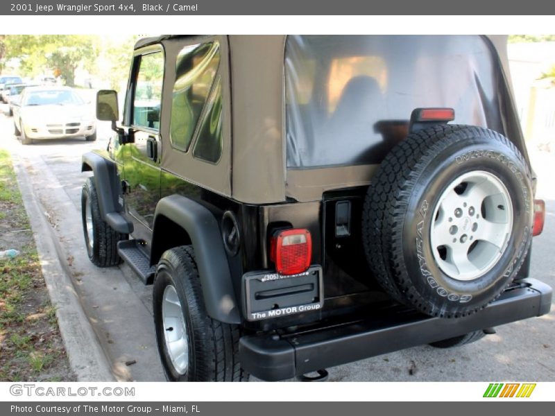 Black / Camel 2001 Jeep Wrangler Sport 4x4