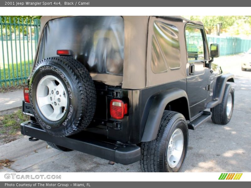 Black / Camel 2001 Jeep Wrangler Sport 4x4