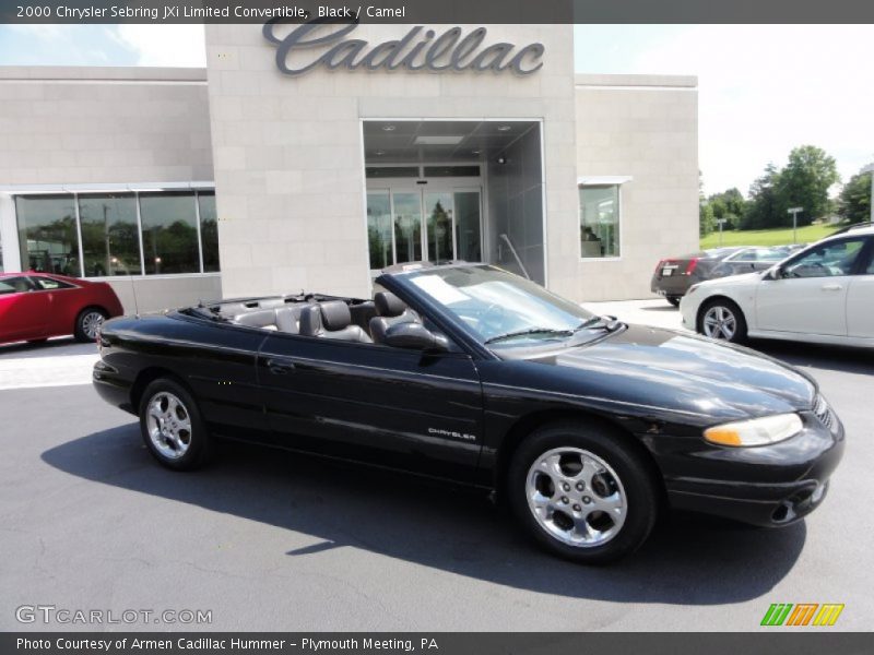 Black / Camel 2000 Chrysler Sebring JXi Limited Convertible