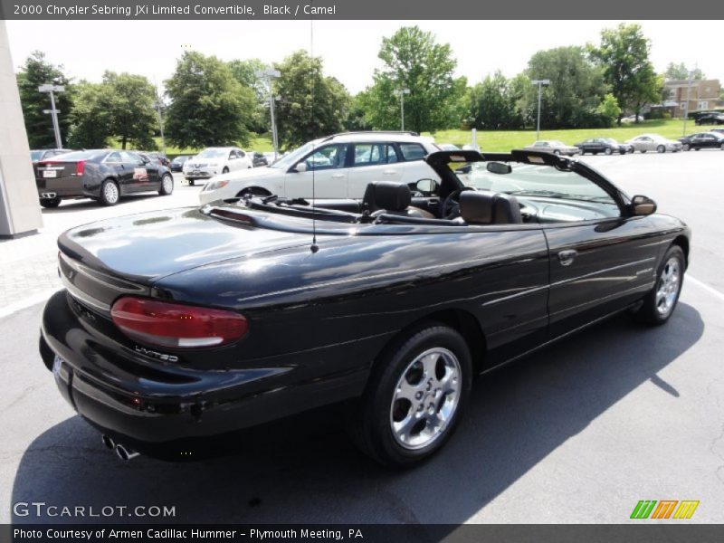 Black / Camel 2000 Chrysler Sebring JXi Limited Convertible