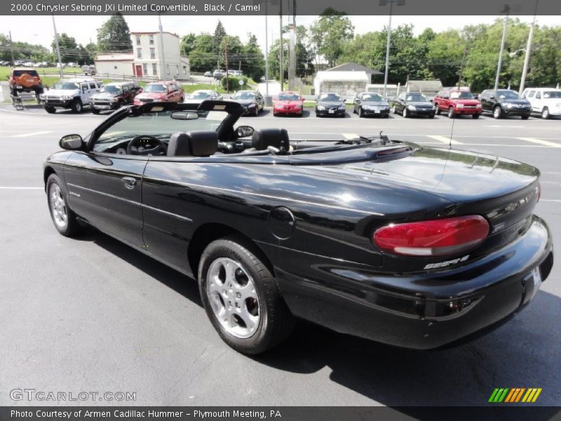 Black / Camel 2000 Chrysler Sebring JXi Limited Convertible