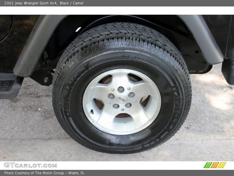 Black / Camel 2001 Jeep Wrangler Sport 4x4