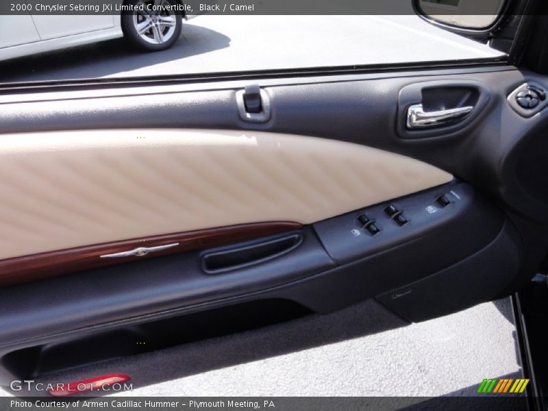 Black / Camel 2000 Chrysler Sebring JXi Limited Convertible