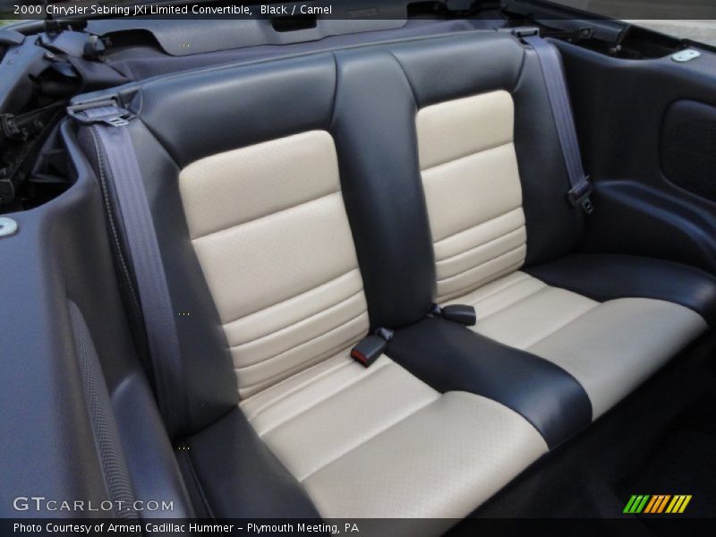 Black / Camel 2000 Chrysler Sebring JXi Limited Convertible