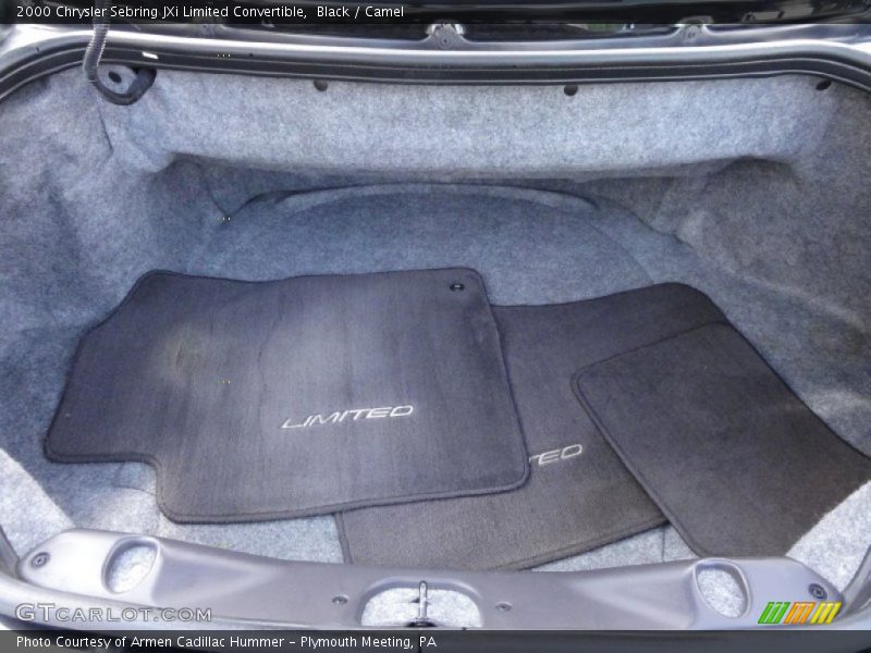 Black / Camel 2000 Chrysler Sebring JXi Limited Convertible