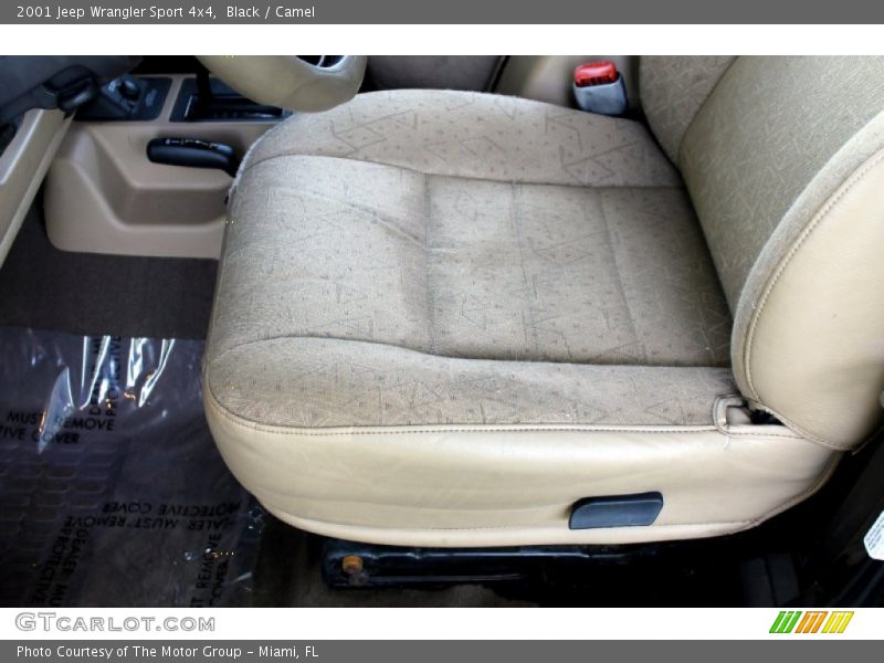 Black / Camel 2001 Jeep Wrangler Sport 4x4