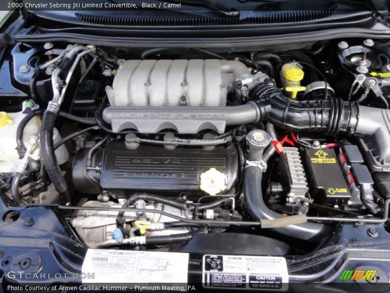 Black / Camel 2000 Chrysler Sebring JXi Limited Convertible