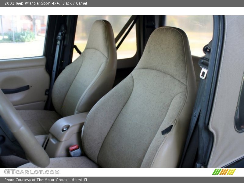 Black / Camel 2001 Jeep Wrangler Sport 4x4