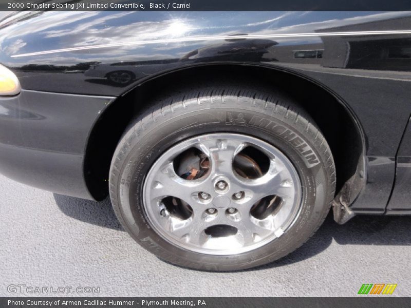 Black / Camel 2000 Chrysler Sebring JXi Limited Convertible