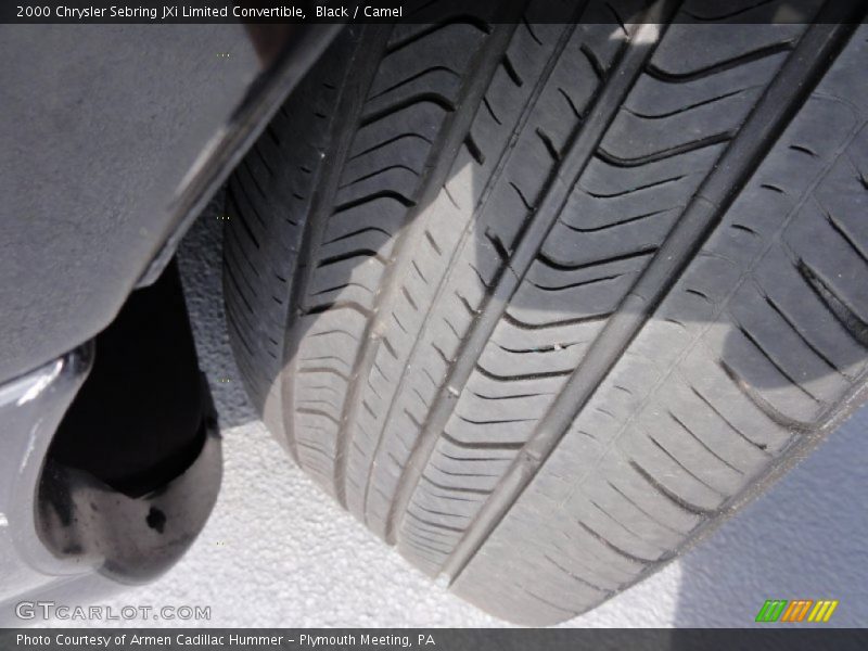 Black / Camel 2000 Chrysler Sebring JXi Limited Convertible