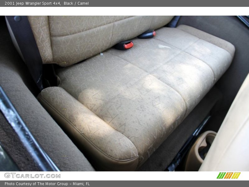 Black / Camel 2001 Jeep Wrangler Sport 4x4