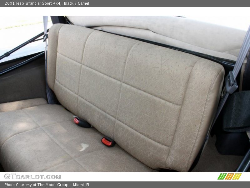 Black / Camel 2001 Jeep Wrangler Sport 4x4