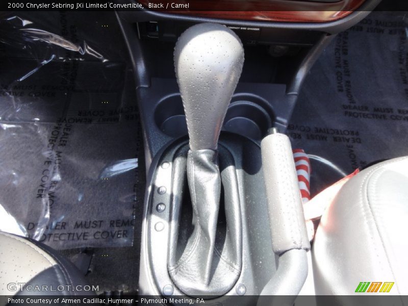 Black / Camel 2000 Chrysler Sebring JXi Limited Convertible