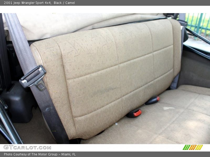 Black / Camel 2001 Jeep Wrangler Sport 4x4
