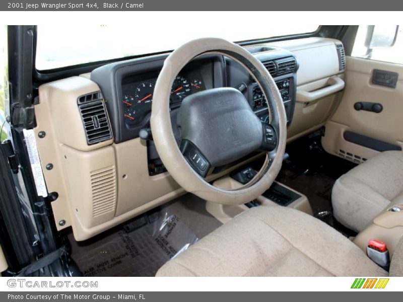 Dashboard of 2001 Wrangler Sport 4x4