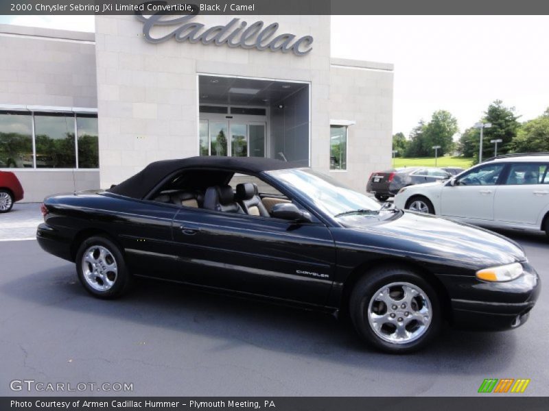Black / Camel 2000 Chrysler Sebring JXi Limited Convertible