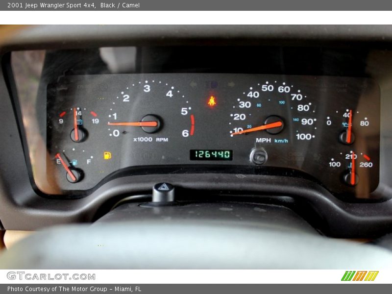  2001 Wrangler Sport 4x4 Sport 4x4 Gauges