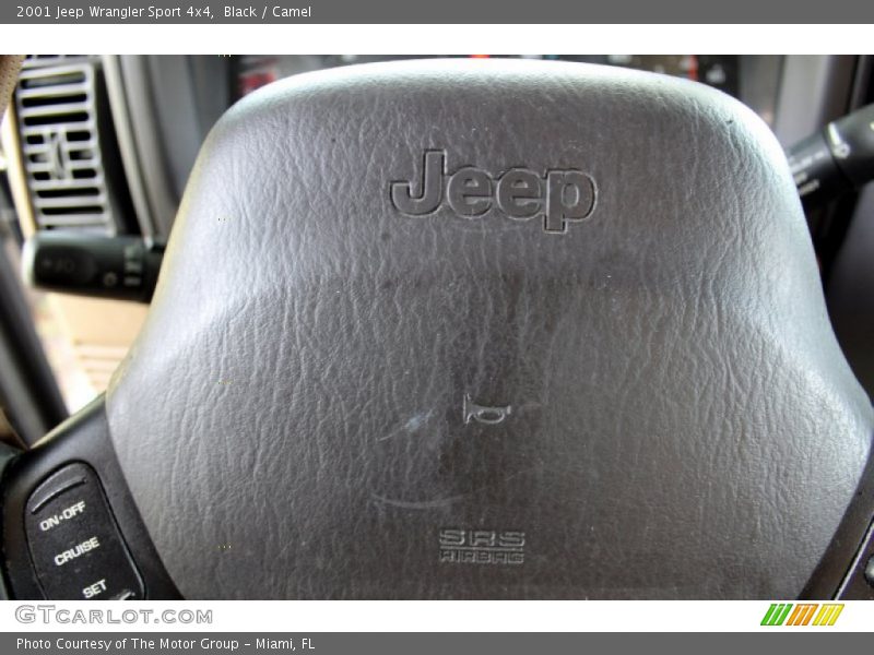 Black / Camel 2001 Jeep Wrangler Sport 4x4