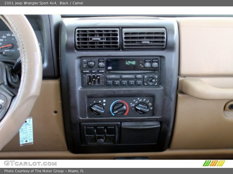 Black / Camel 2001 Jeep Wrangler Sport 4x4