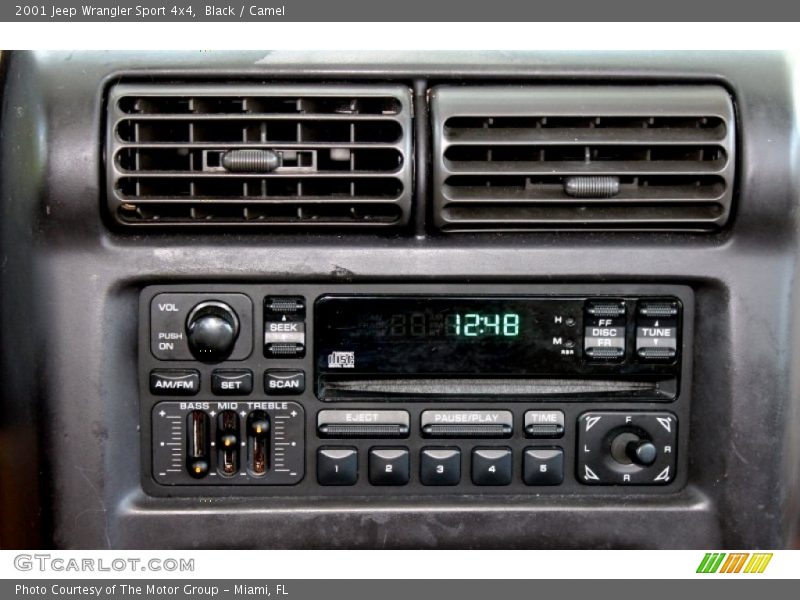 Audio System of 2001 Wrangler Sport 4x4