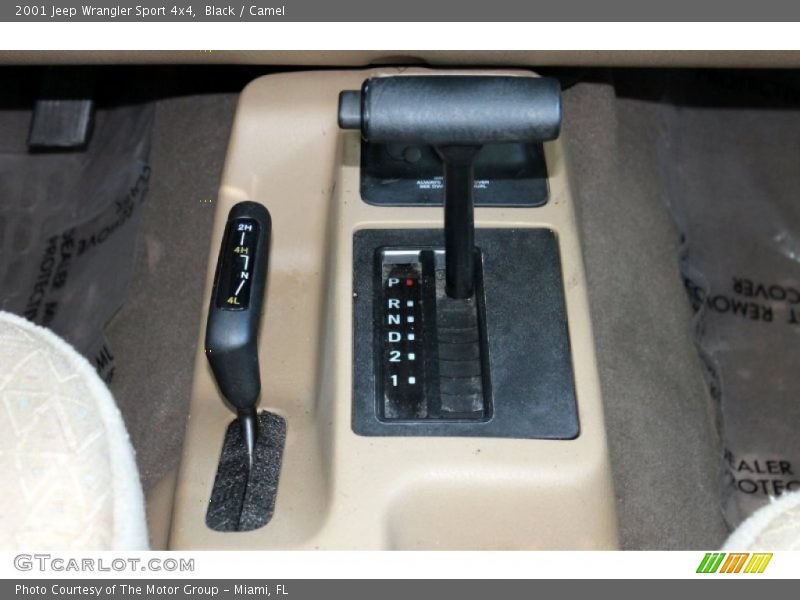  2001 Wrangler Sport 4x4 3 Speed Automatic Shifter