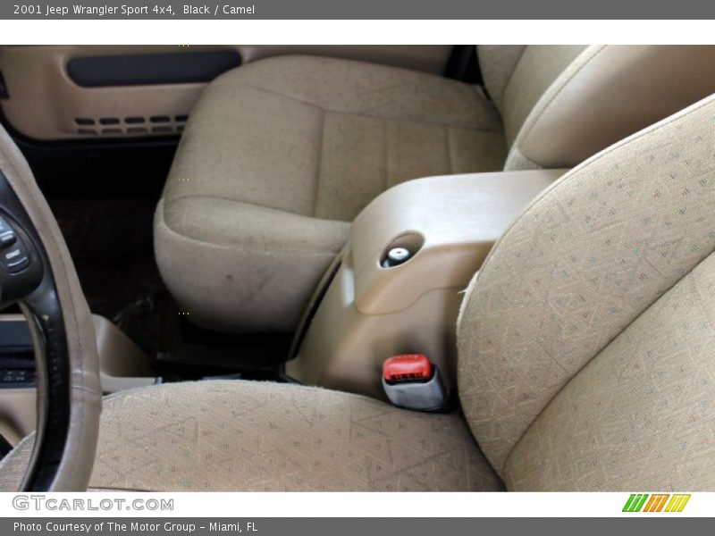 Black / Camel 2001 Jeep Wrangler Sport 4x4