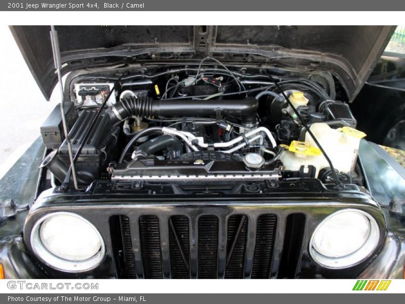  2001 Wrangler Sport 4x4 Engine - 4.0 Liter OHV 12-Valve Inline 6 Cylinder