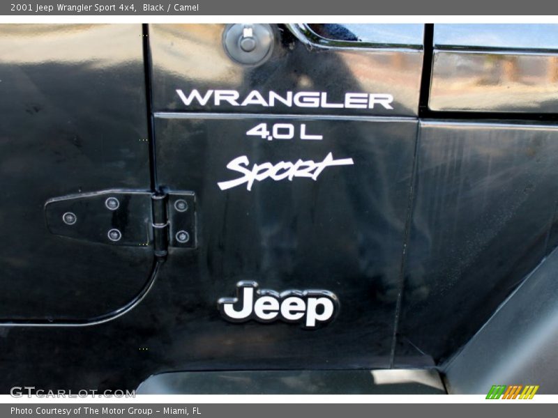  2001 Wrangler Sport 4x4 Logo