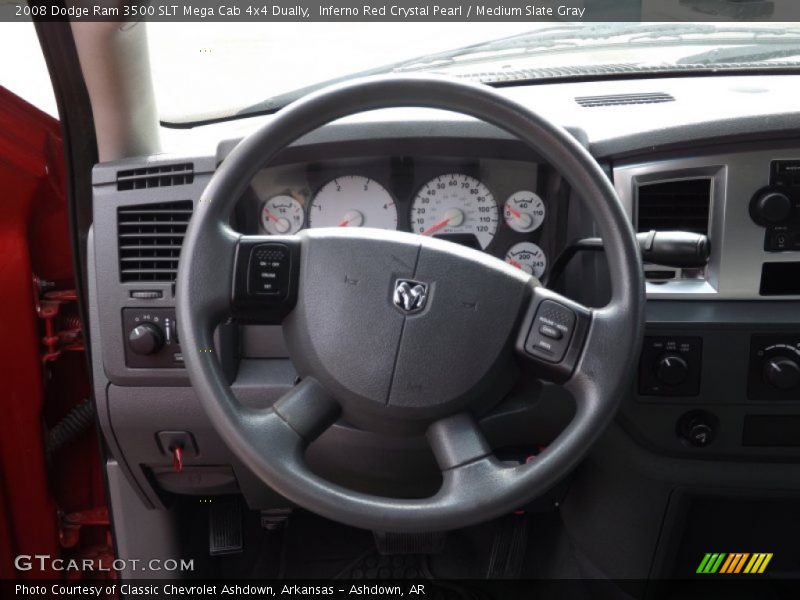  2008 Ram 3500 SLT Mega Cab 4x4 Dually Steering Wheel