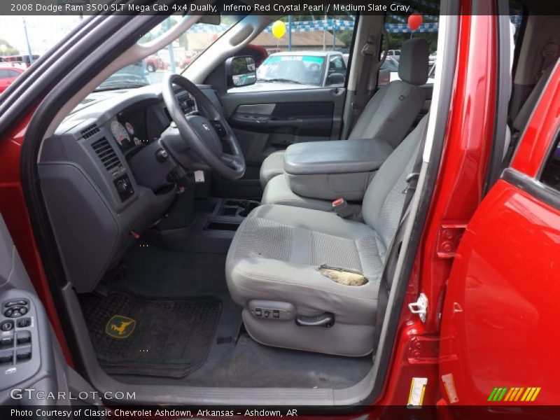  2008 Ram 3500 SLT Mega Cab 4x4 Dually Medium Slate Gray Interior