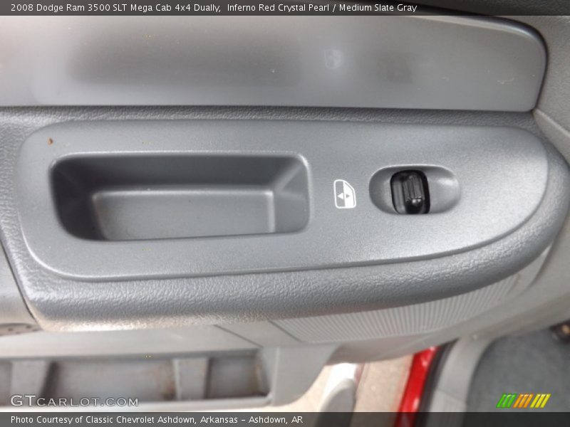 Inferno Red Crystal Pearl / Medium Slate Gray 2008 Dodge Ram 3500 SLT Mega Cab 4x4 Dually