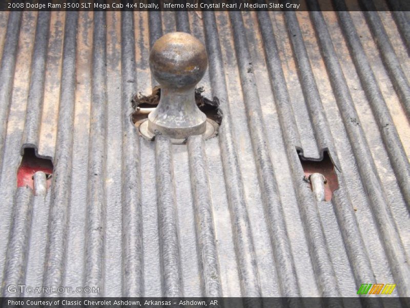 Inferno Red Crystal Pearl / Medium Slate Gray 2008 Dodge Ram 3500 SLT Mega Cab 4x4 Dually