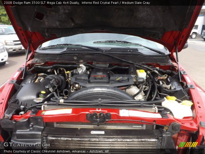  2008 Ram 3500 SLT Mega Cab 4x4 Dually Engine - 6.7 Liter Cummins OHV 24-Valve BLUETEC Turbo-Diesel Inline 6-Cylinder