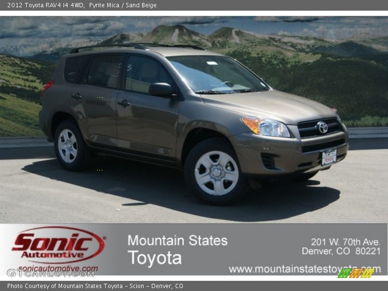 Pyrite Mica / Sand Beige 2012 Toyota RAV4 I4 4WD