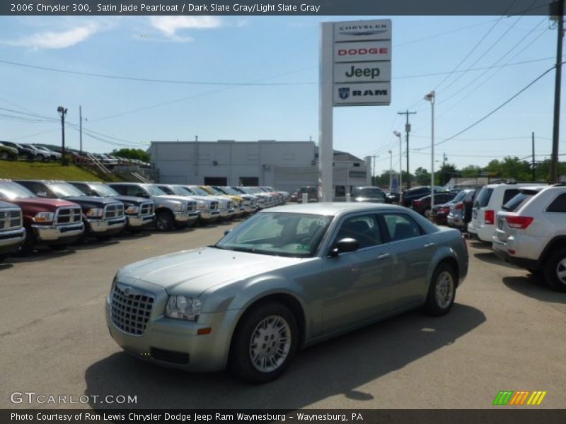Satin Jade Pearlcoat / Dark Slate Gray/Light Slate Gray 2006 Chrysler 300
