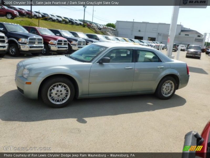 Satin Jade Pearlcoat / Dark Slate Gray/Light Slate Gray 2006 Chrysler 300