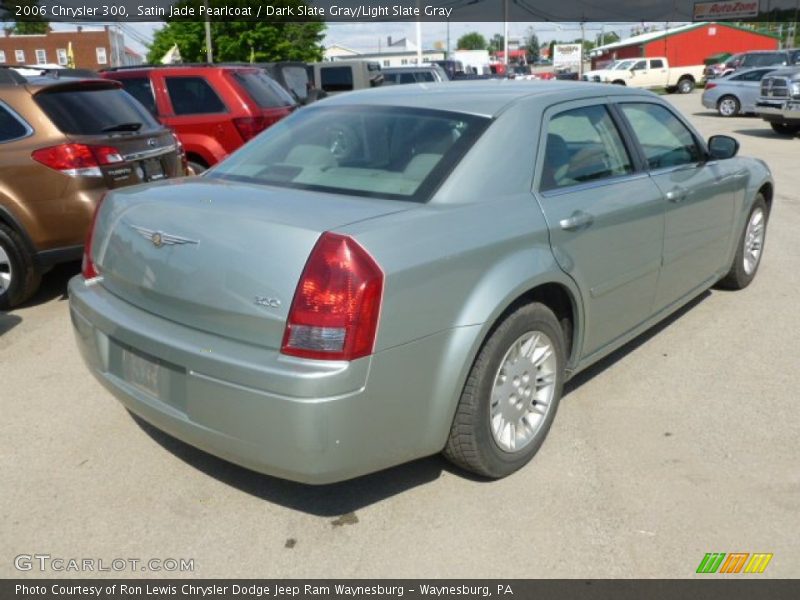 Satin Jade Pearlcoat / Dark Slate Gray/Light Slate Gray 2006 Chrysler 300