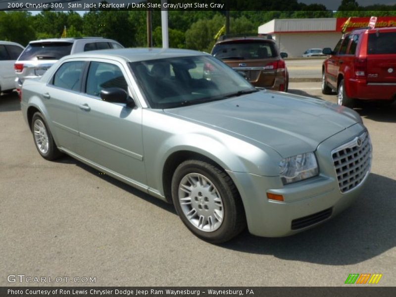 Satin Jade Pearlcoat / Dark Slate Gray/Light Slate Gray 2006 Chrysler 300