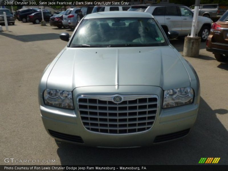 Satin Jade Pearlcoat / Dark Slate Gray/Light Slate Gray 2006 Chrysler 300