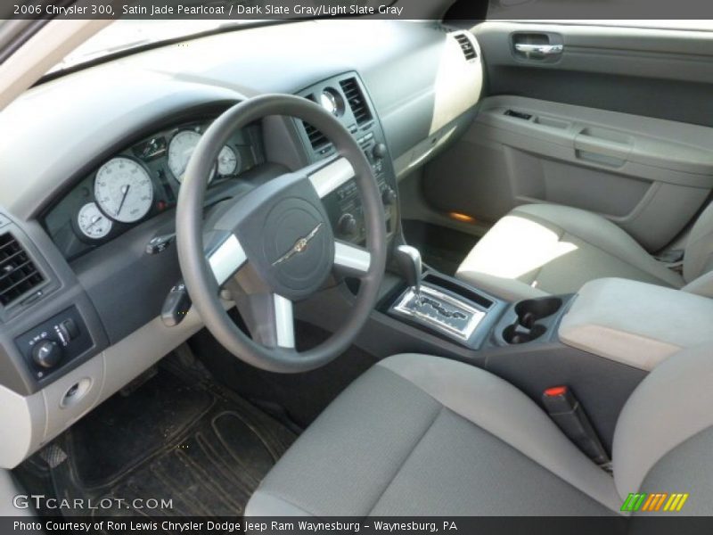 Satin Jade Pearlcoat / Dark Slate Gray/Light Slate Gray 2006 Chrysler 300