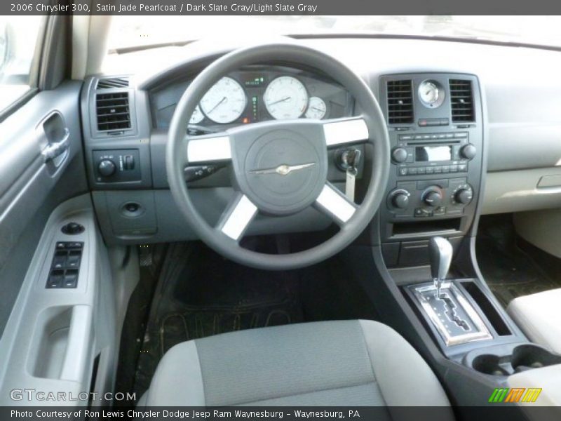 Satin Jade Pearlcoat / Dark Slate Gray/Light Slate Gray 2006 Chrysler 300
