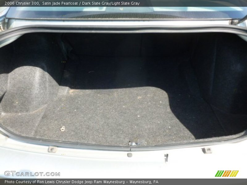 Satin Jade Pearlcoat / Dark Slate Gray/Light Slate Gray 2006 Chrysler 300