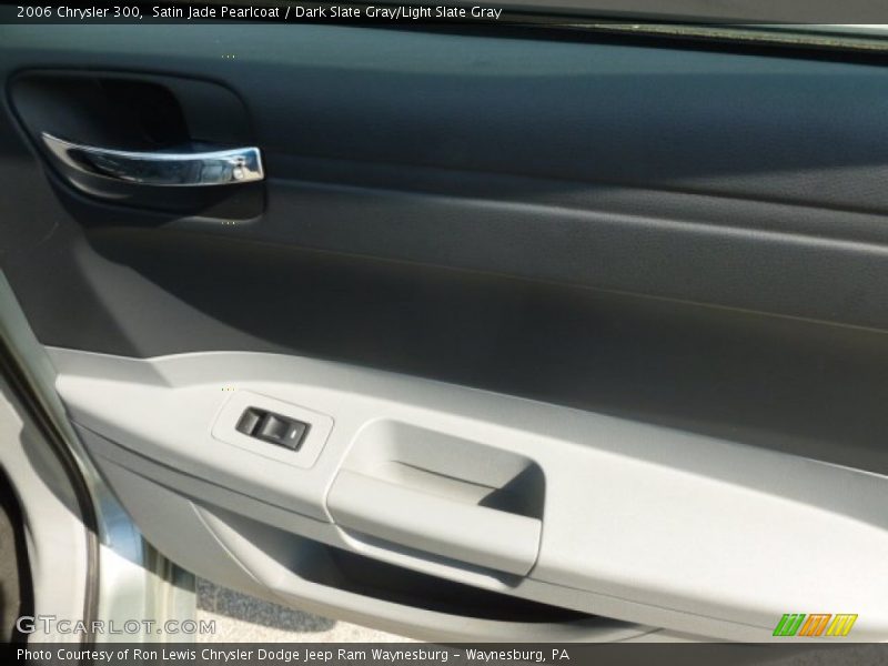 Satin Jade Pearlcoat / Dark Slate Gray/Light Slate Gray 2006 Chrysler 300
