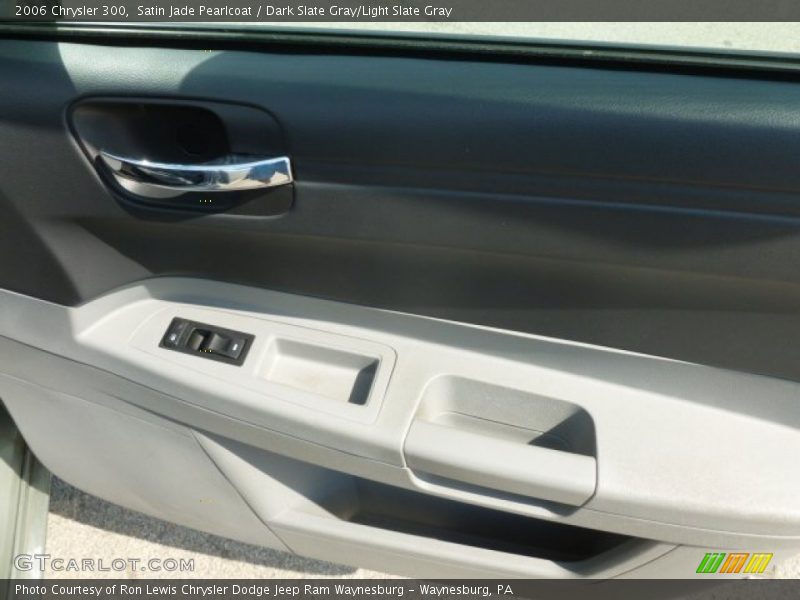 Satin Jade Pearlcoat / Dark Slate Gray/Light Slate Gray 2006 Chrysler 300