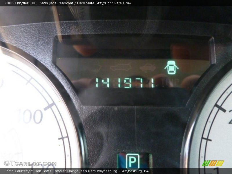 Satin Jade Pearlcoat / Dark Slate Gray/Light Slate Gray 2006 Chrysler 300