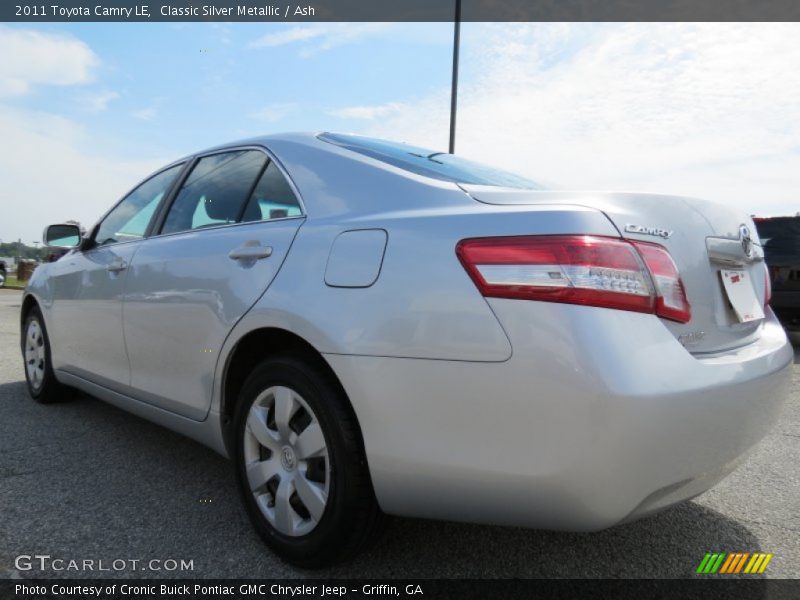 Classic Silver Metallic / Ash 2011 Toyota Camry LE