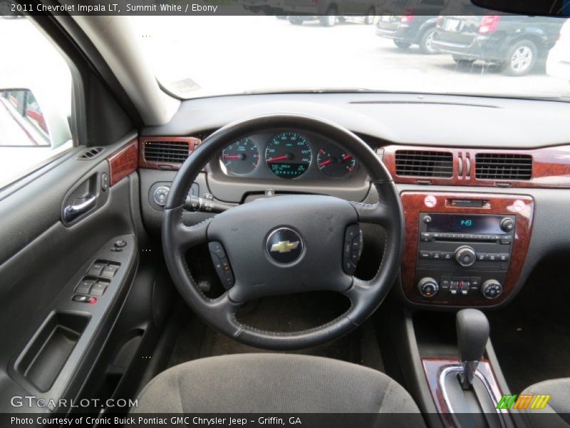 Summit White / Ebony 2011 Chevrolet Impala LT