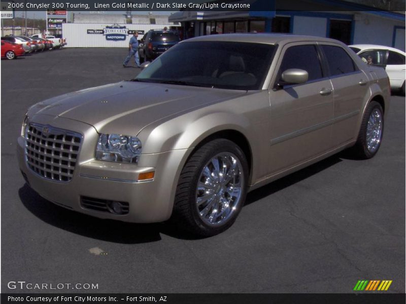 Linen Gold Metallic / Dark Slate Gray/Light Graystone 2006 Chrysler 300 Touring