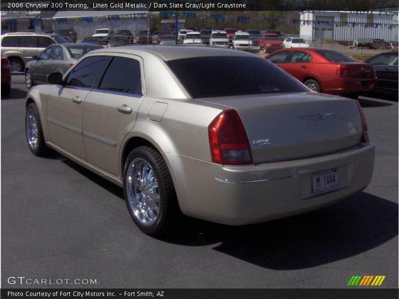 Linen Gold Metallic / Dark Slate Gray/Light Graystone 2006 Chrysler 300 Touring
